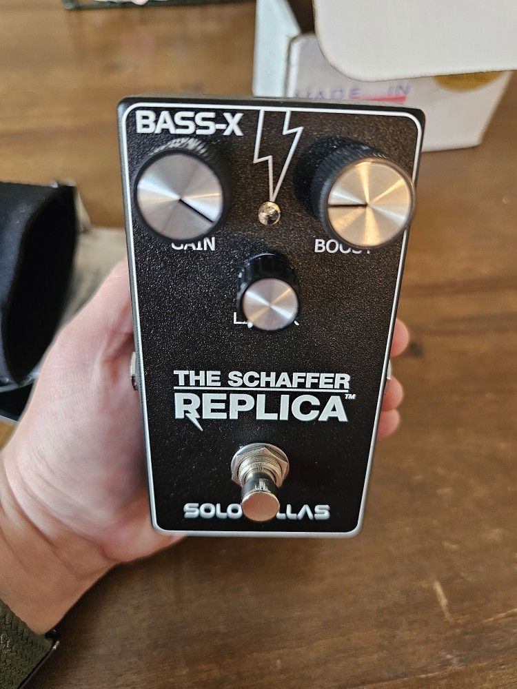 SoloDallas Bass-X The Schaffer Replica Pedal