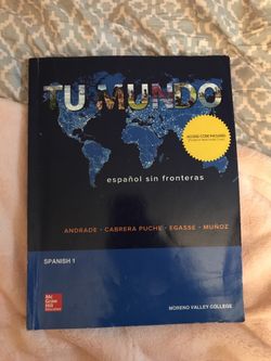 Spanish 1 book