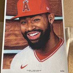 Topps Art Prints Numbered Adell Betts Lux Bichette And Hoerner