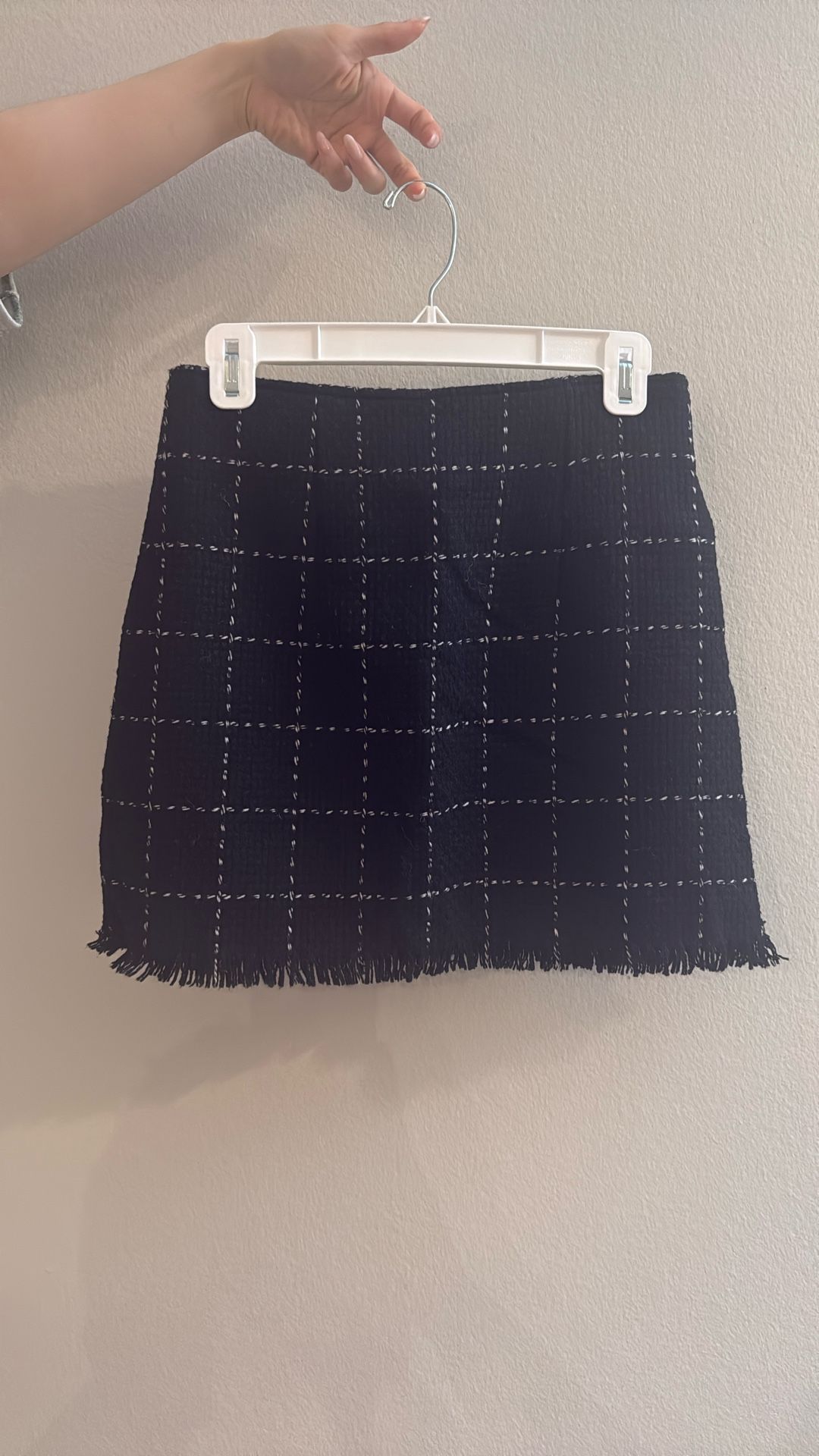 Black Winter Mini Skirt (from Korea)