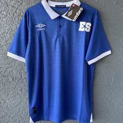 El Salvador Soccer Jersey Blue