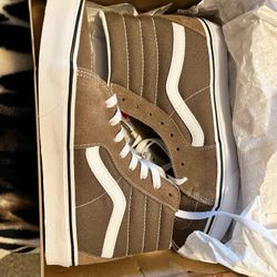 Brown High Top Vans