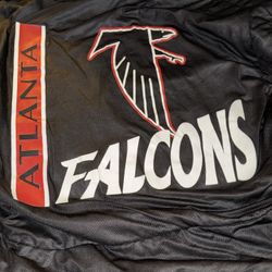 NFL Atlanta Falcons Football Blanket Comforter Vintage 90s Classic Used Pre Own.