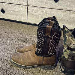 Patron Steel Toe Boobs Size 11