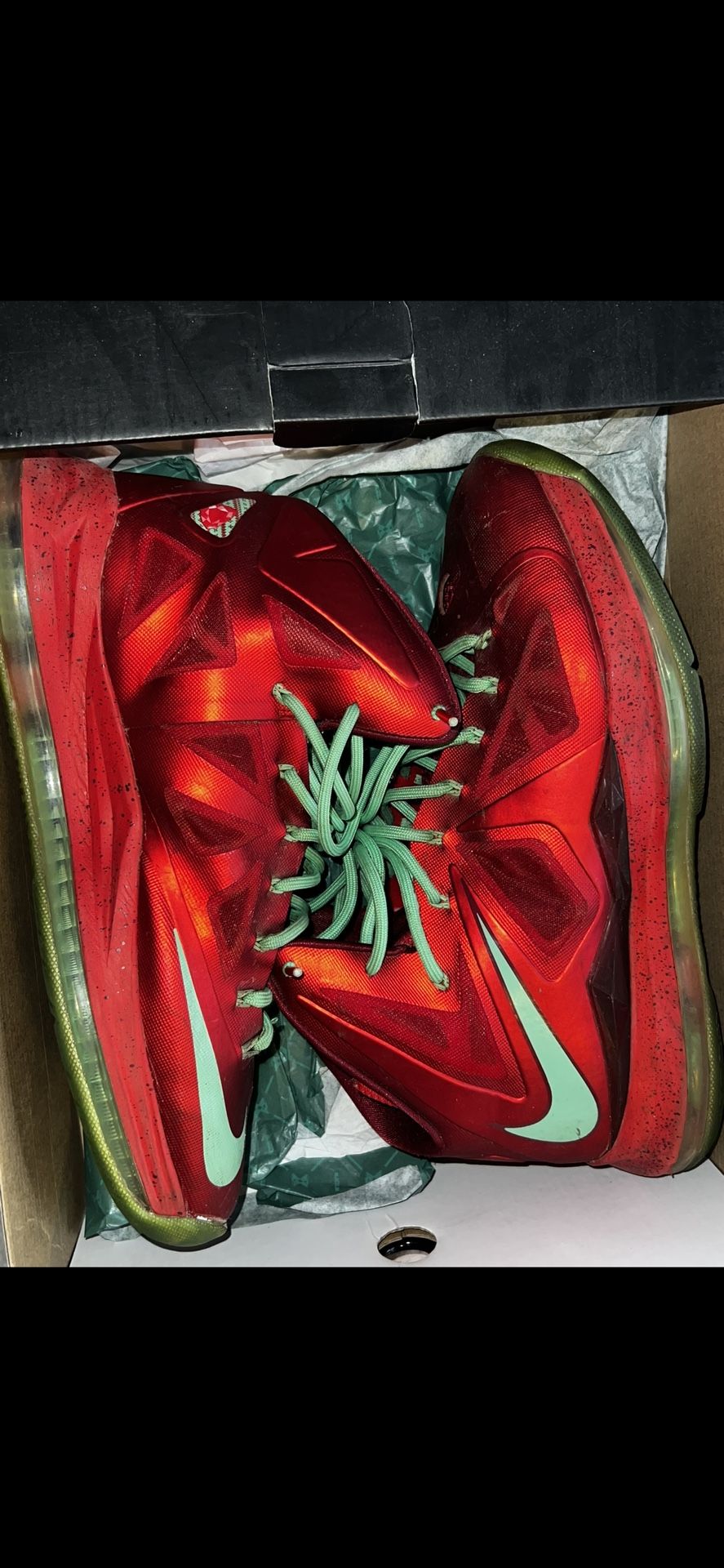 Christmas Lebron 10 (Sz. 12)