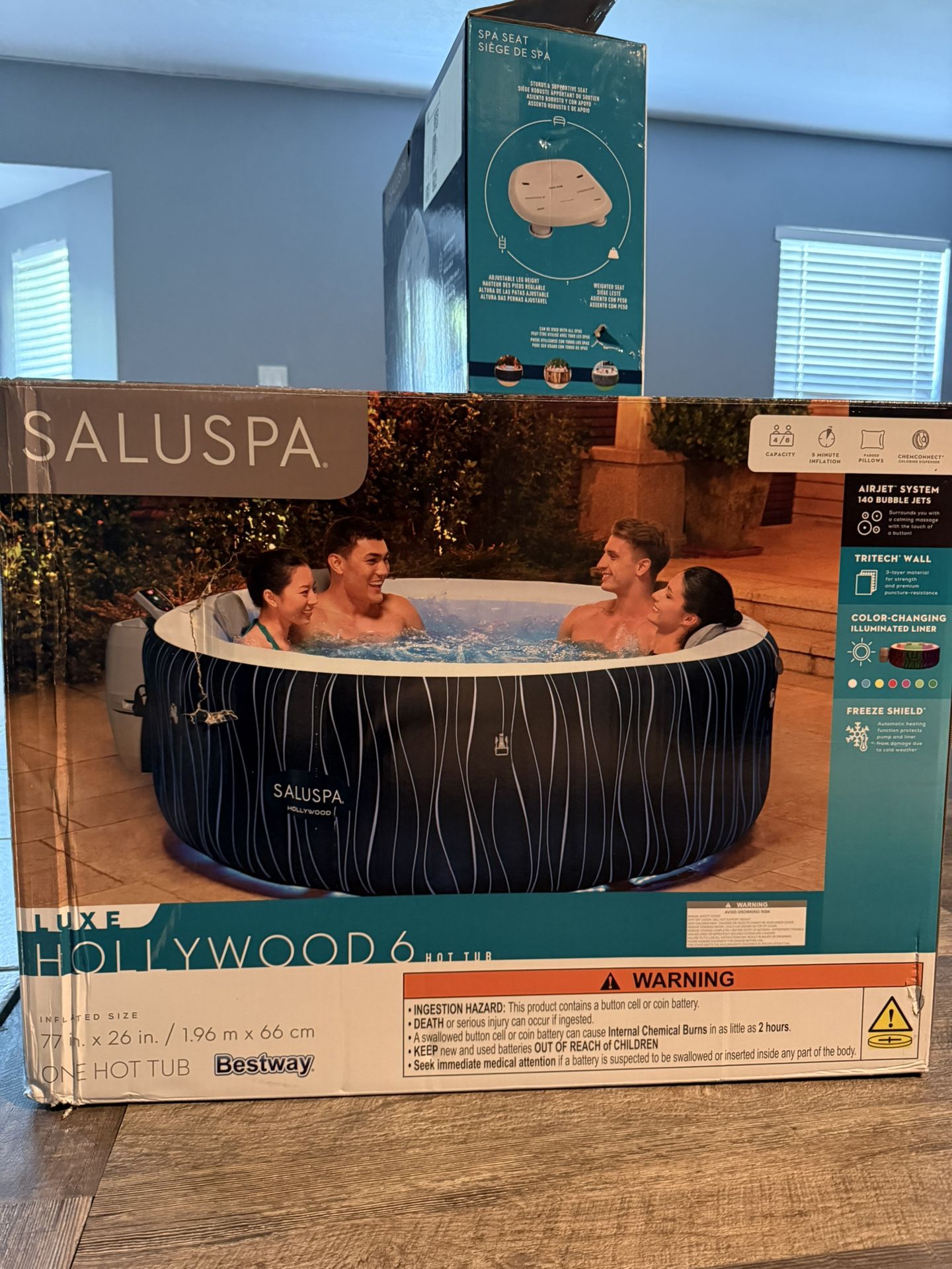 Hot Tub Saluspa Hollywood 