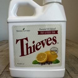 Young Living - Thieves Fruit & Veggie Soak - 16 oz. Brand New & Sealed