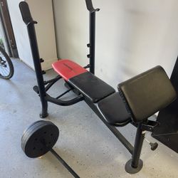 Weirder Pro Bench With Bar 