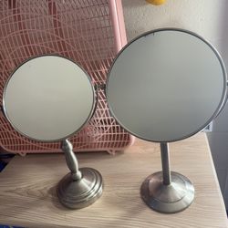 2 Vanity Mirrors Used In Good Condition/  