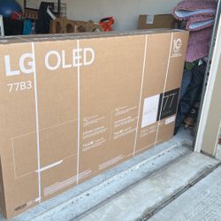 LG OLED 77 B3 Brand New!