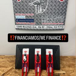 KNIPEX 9-1/2” Linesman’s Pliers(CADA UNA)**(FINANCIAMOS/WE FINANCE)**