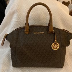 Micheal Kors Monogrammed Bag