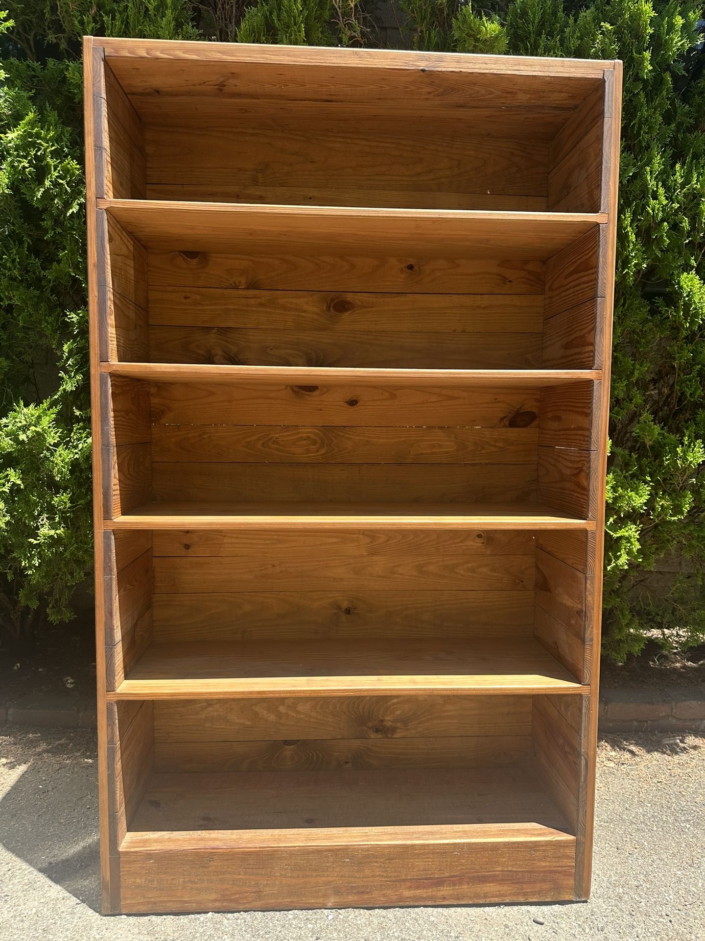 Gorgeous Solid Wood Bookshelf Made In North Carolina