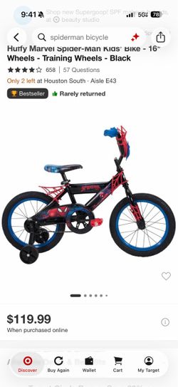 Spider-Man bike