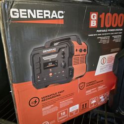 Generac 1086Wh Portable Power Station with Lithium-Ion Battery - Clean, Emission-Free Power - Wirless Charging Pad and Compact Design - Camping