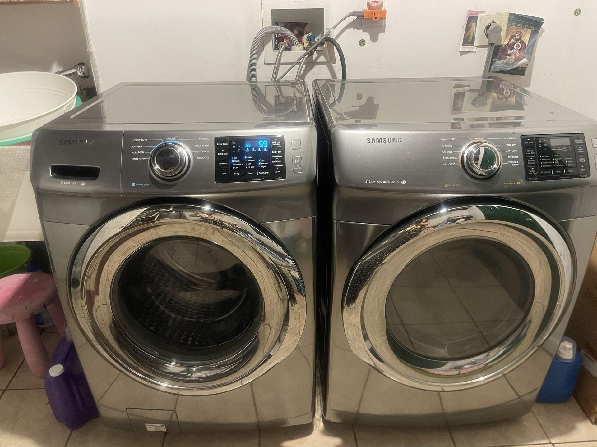 Samsung Washer and Samsung Dryer