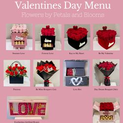 Flowers- Roses For Valentine’s Day 