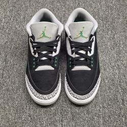 Nike Air Jordan 3 Retro Pine Green Men's Size 8 CT8532-030