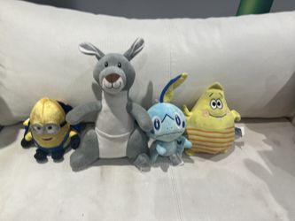 Plushi Patrick Minion Kangaroo Canguro Peluche Pokemon