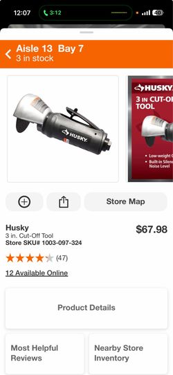Husky 3 in. Cut-Off Tool