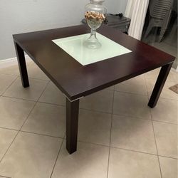 Dining Table 54” Square For 8 Ppl