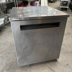 27” Wide Commercial Stainless Steel Refrigerator Delfield 406 NSF Made In USA On Wheels Restaurant Under Counter Cooler 1 Door It’s Available!!