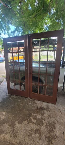 # puerta francesa contra impacto 70 x 78