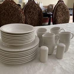 A New Set Of Dinnerware for eight 