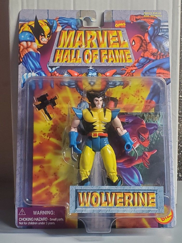 Toy Biz Marvel Hall Of Fame / Marvel Universe Wolverine Action Figure