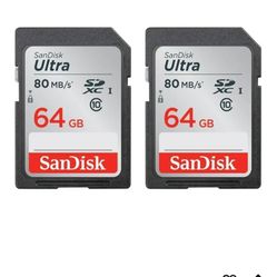 SanDisk Ultra® SDXC™ UHS-I Card 2-Pack