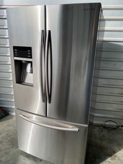 Great Samsung refrigerator French door stainless steel