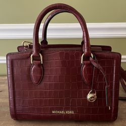 Michael Kors Crocodile Embossed Purse