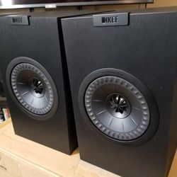 Kef Q1 Meta Bookshelf Speaker Pair.