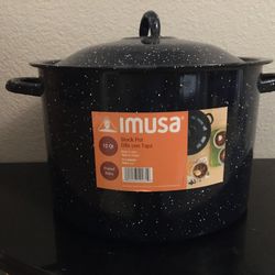 Imusa Stock Pot, 12 Quart