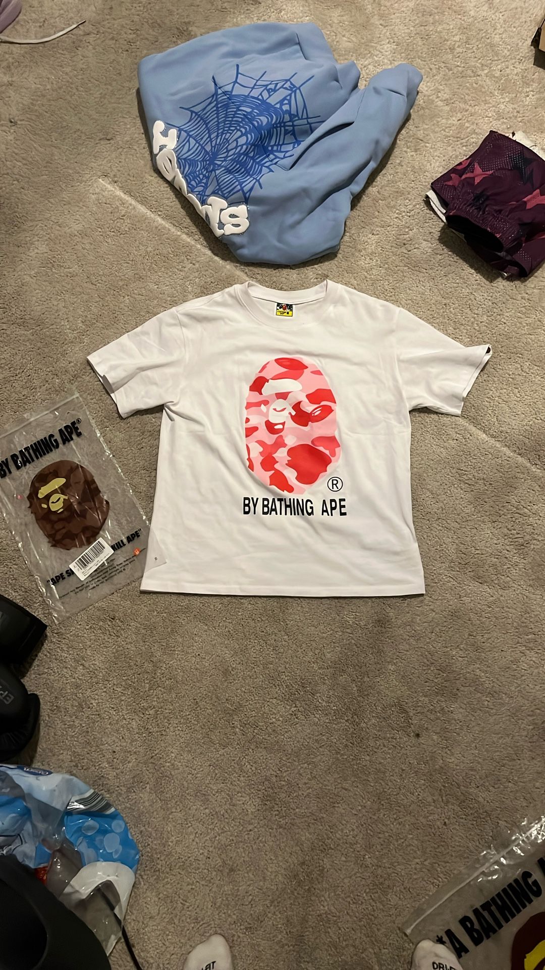 Pink Bape Tee