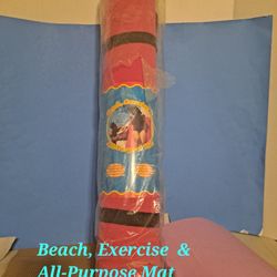 Beach, Exercise  & All-Purpose Mat-$12.00