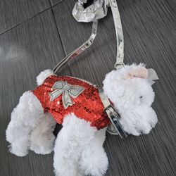 PLUSH PUPPY SEQUIN PURSE