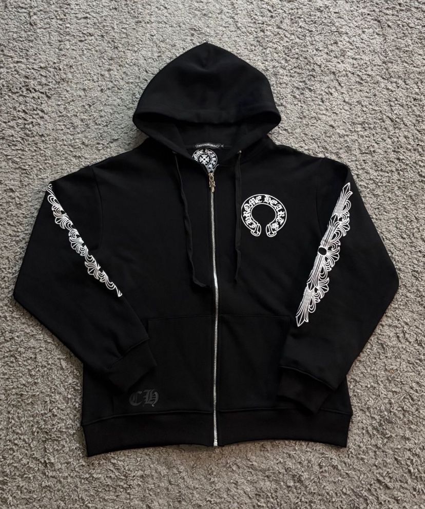 Chrome Heart Zip Up