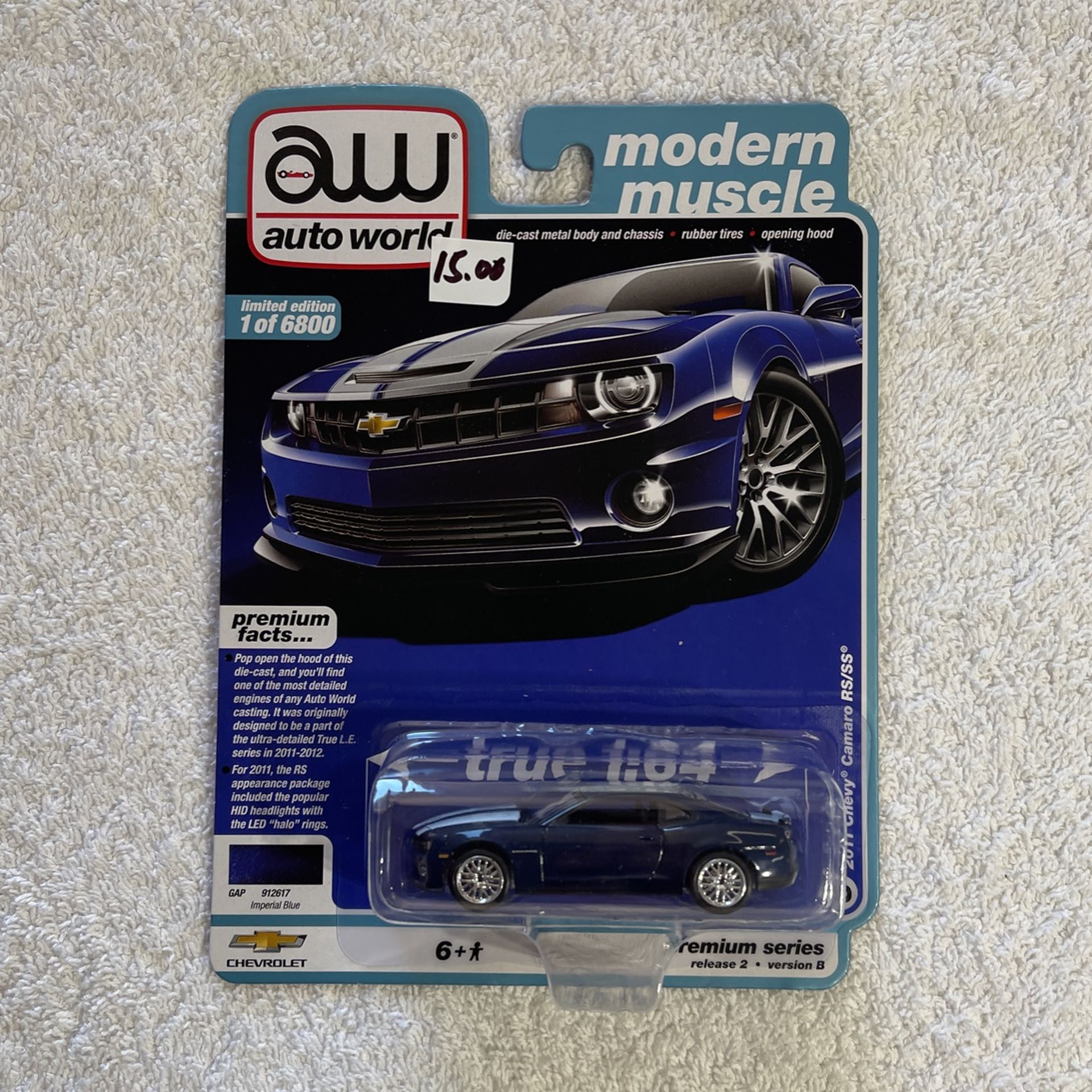 1:64 2011 Chevy Camaro SS Rs