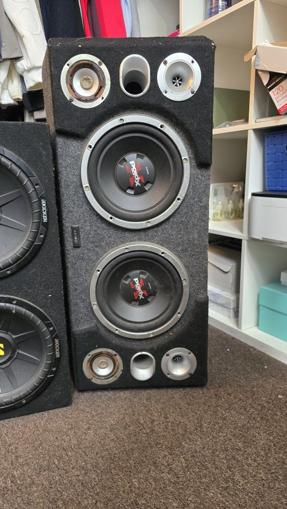 XPlode AND Kicker Speakers