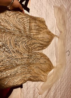 Gold Prom Dress