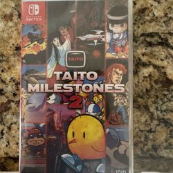 Taito Milestones 2 - SWITCH  New Sealed Video Game 