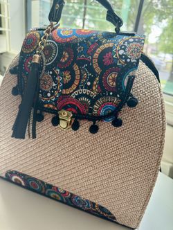 Colorful Patterned Women's Bag