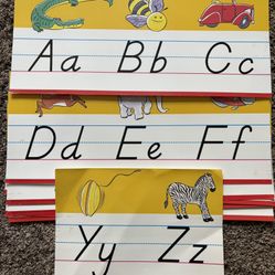 Classroom Alphabet Line Posters