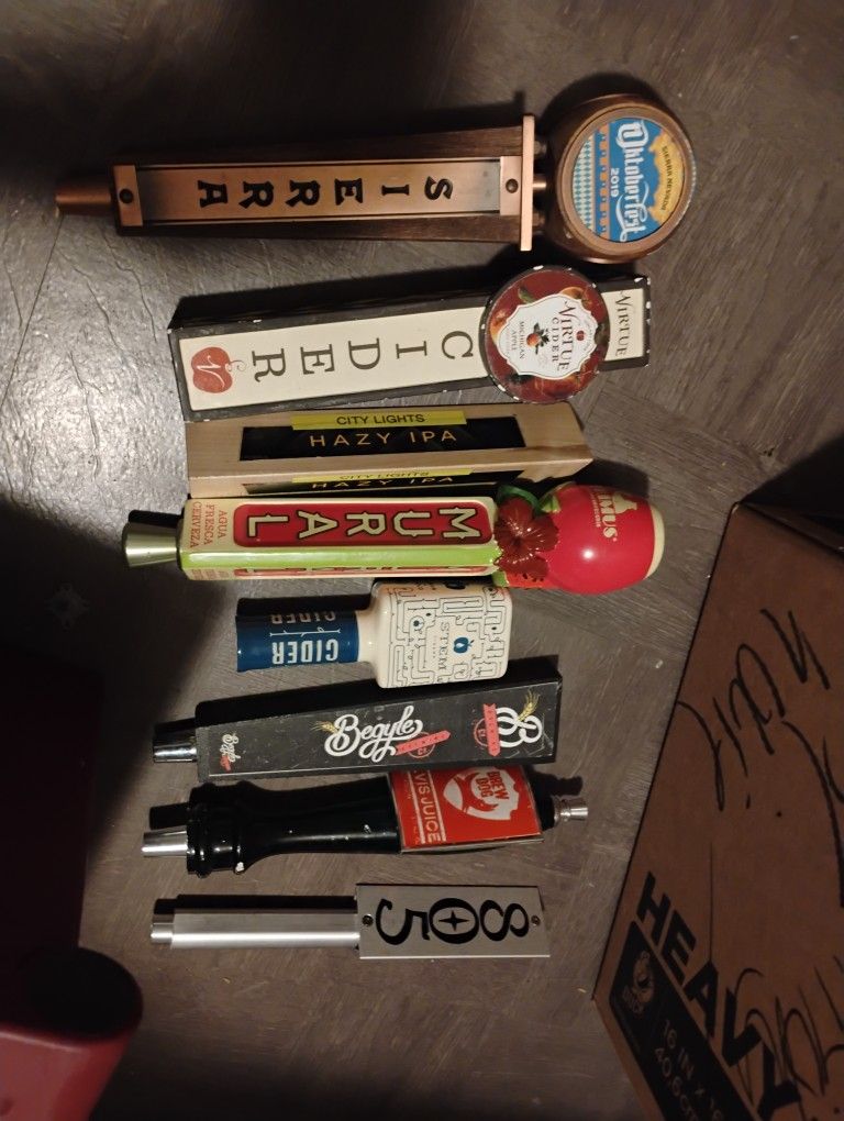 Set Of 8 Bar Keg Handles