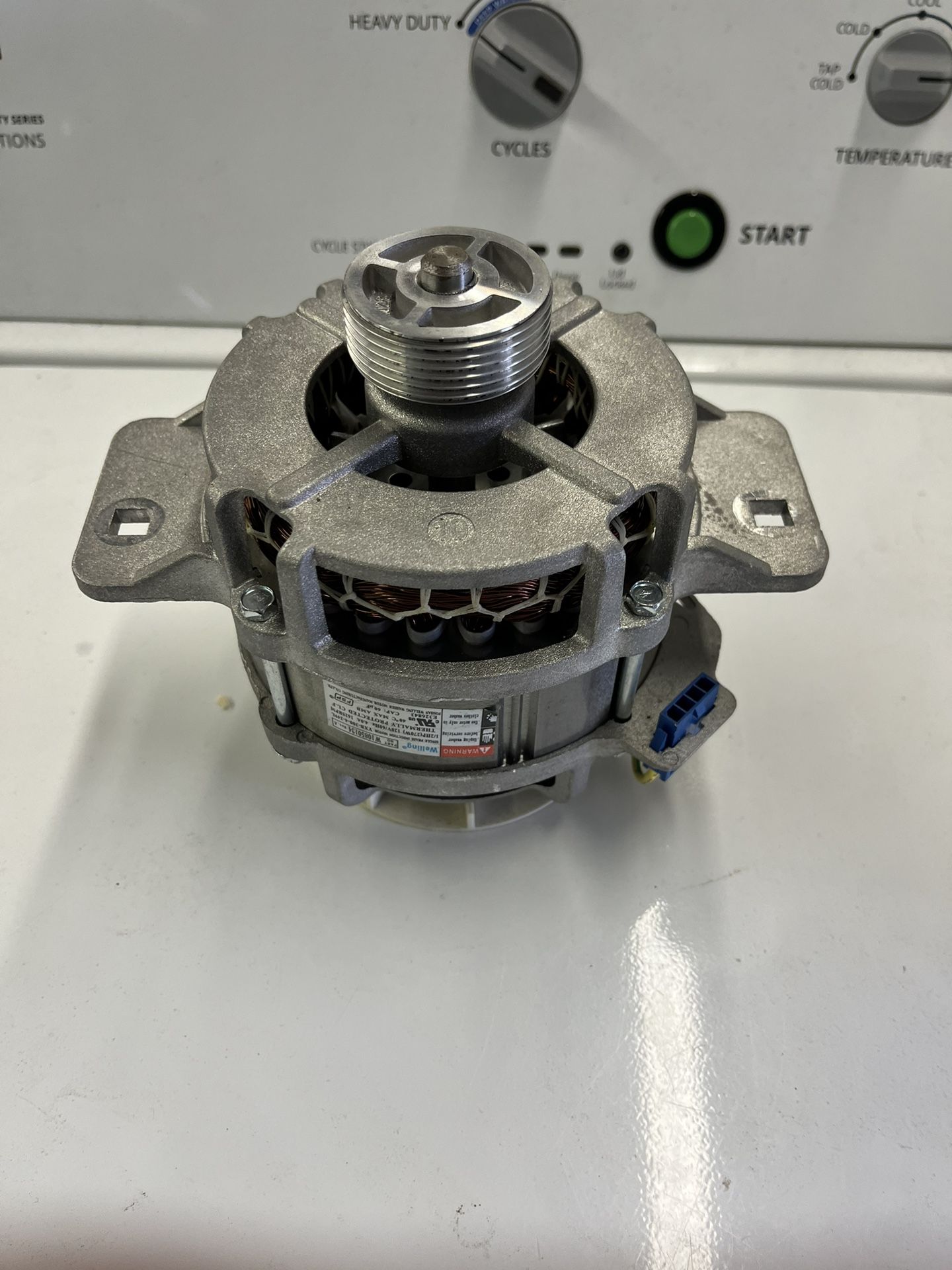 Whirlpool, washer motor