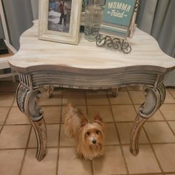 Shabby Chic End Table 