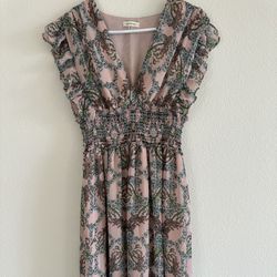 Max Studio Maxi  Floral Dress 