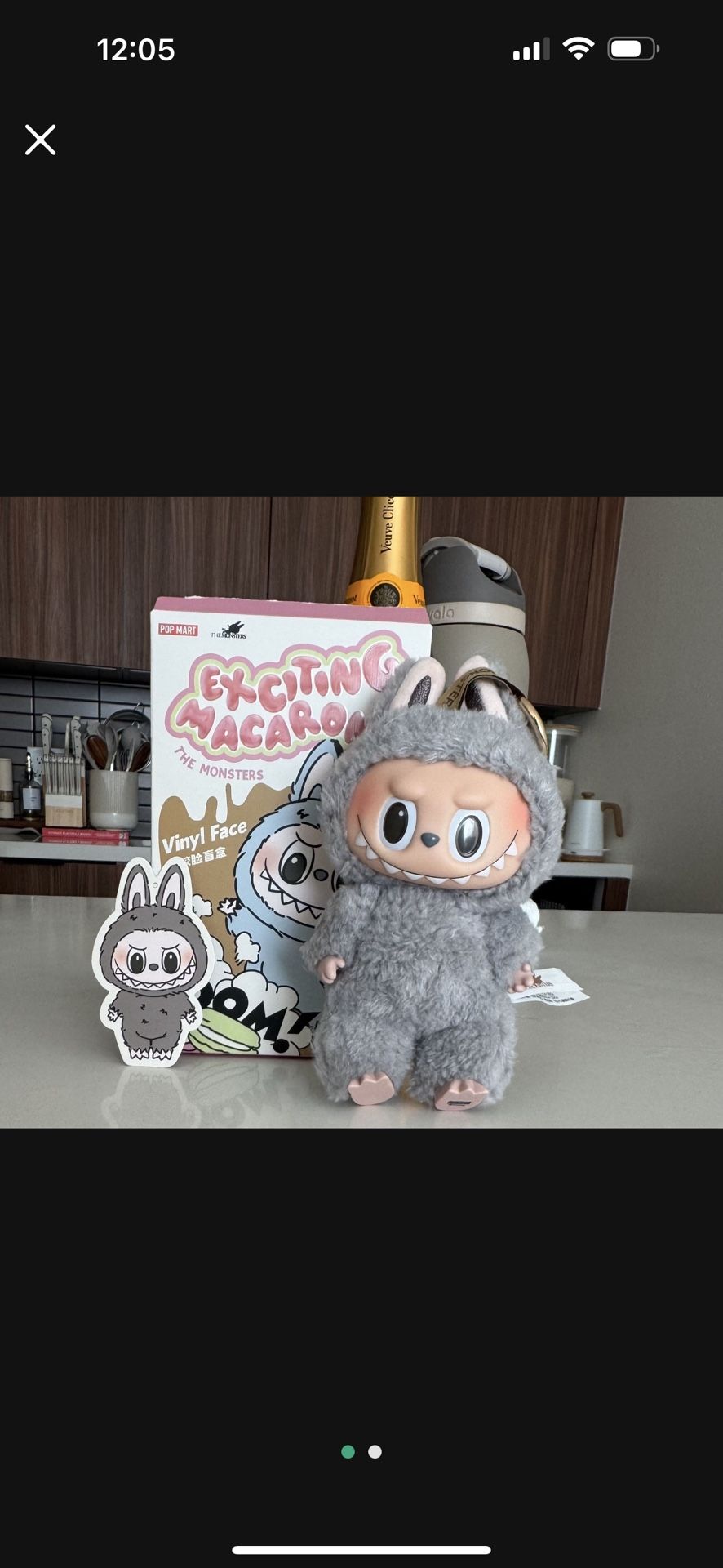 Labubu Exciting Macaron “Sesame Bean” UNOPENED