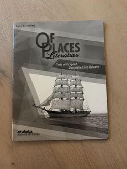 Abeka 8th grade ‘Of Places’ Literature Quiz/Test answer key